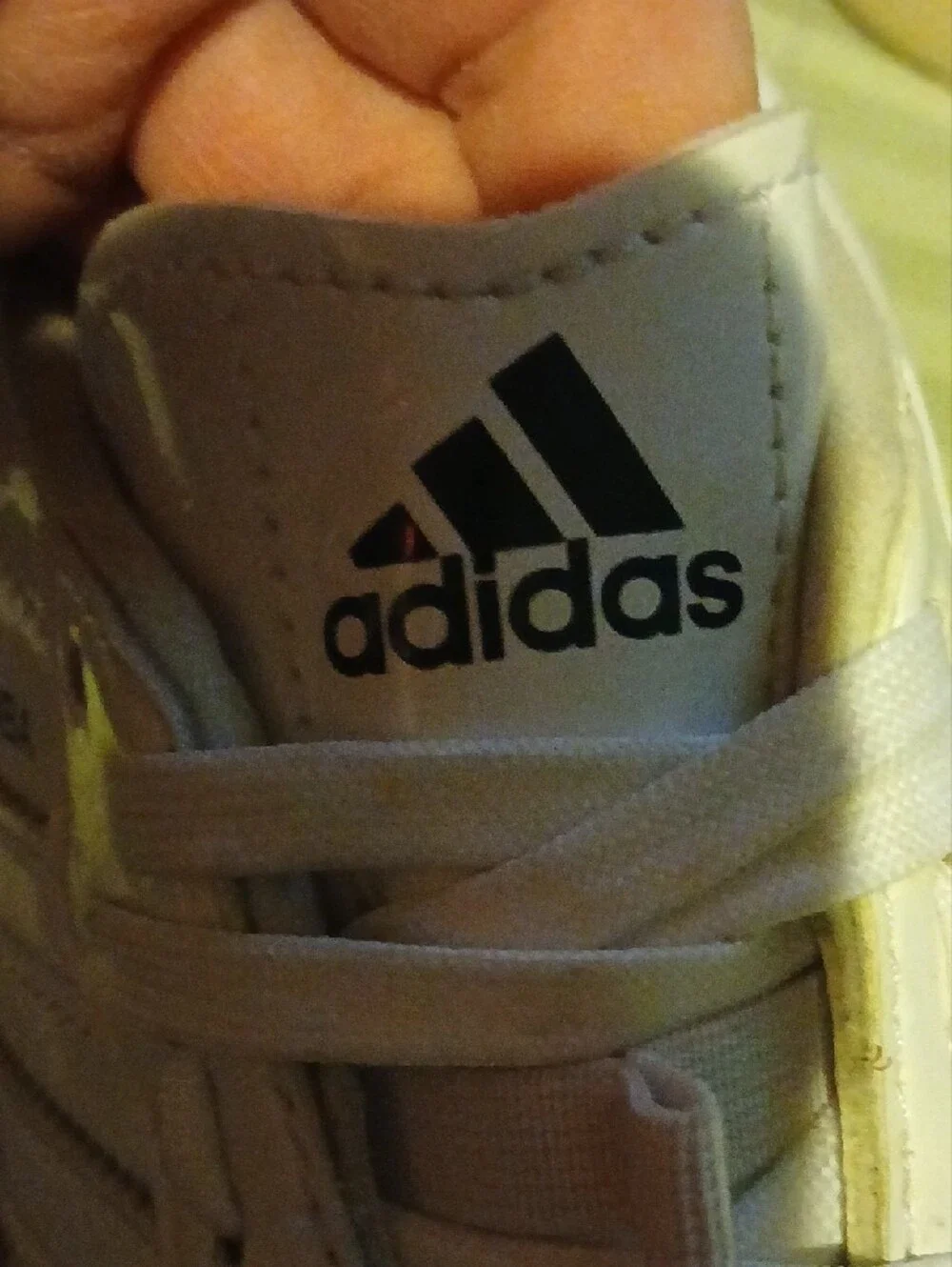 adidas clean white